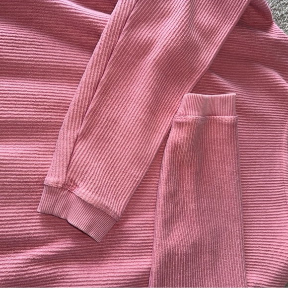 Aerie - Pink Corded Sweatshirt - Medium - Picture 4 of 4